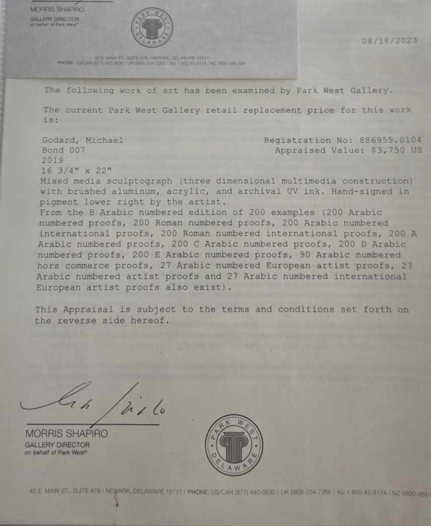 Michael Godard "Bond 007" - 3