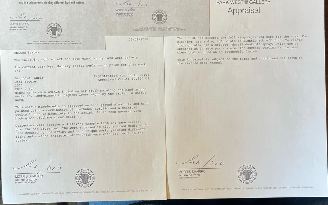 Chris Derubeis "Cool Breeze" Unique - 4