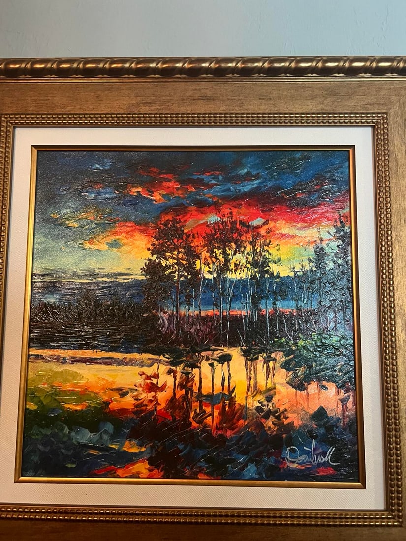 Daniel Wall "Lake Afternoon" (1 of 3)