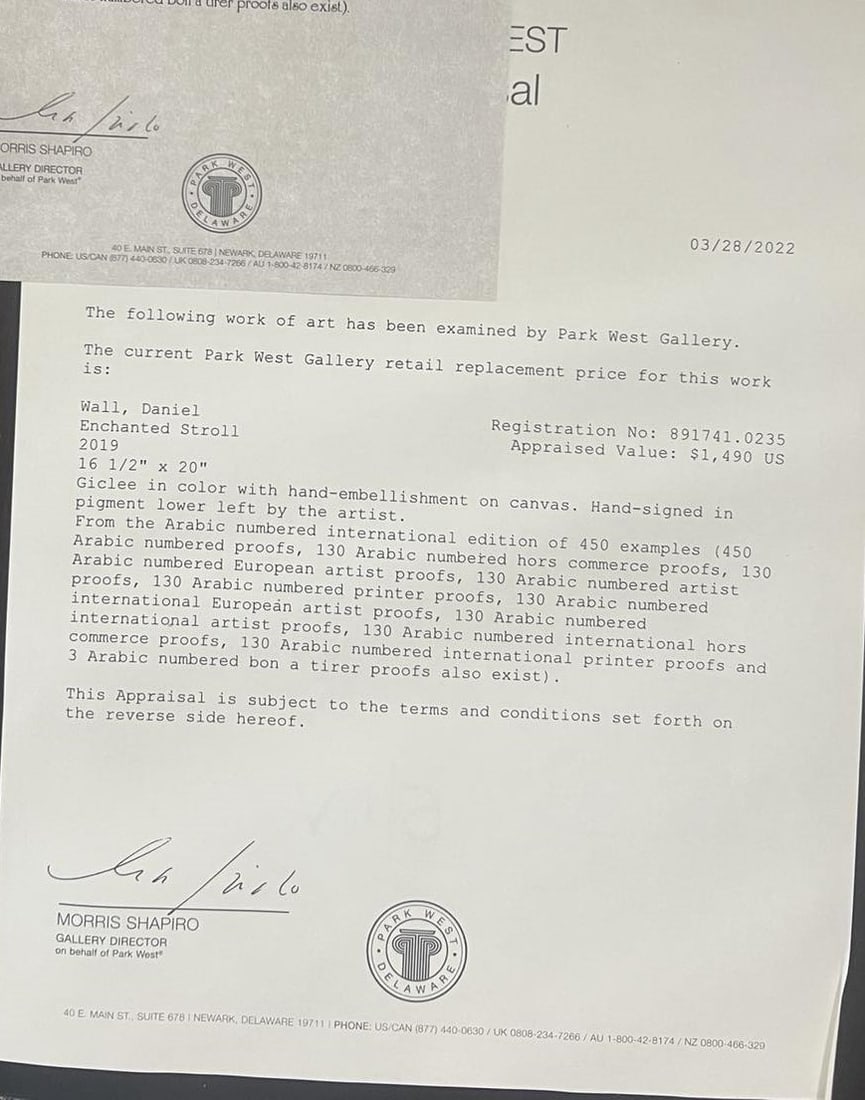 Daniel Wall "Enchanted Stroll" - 3