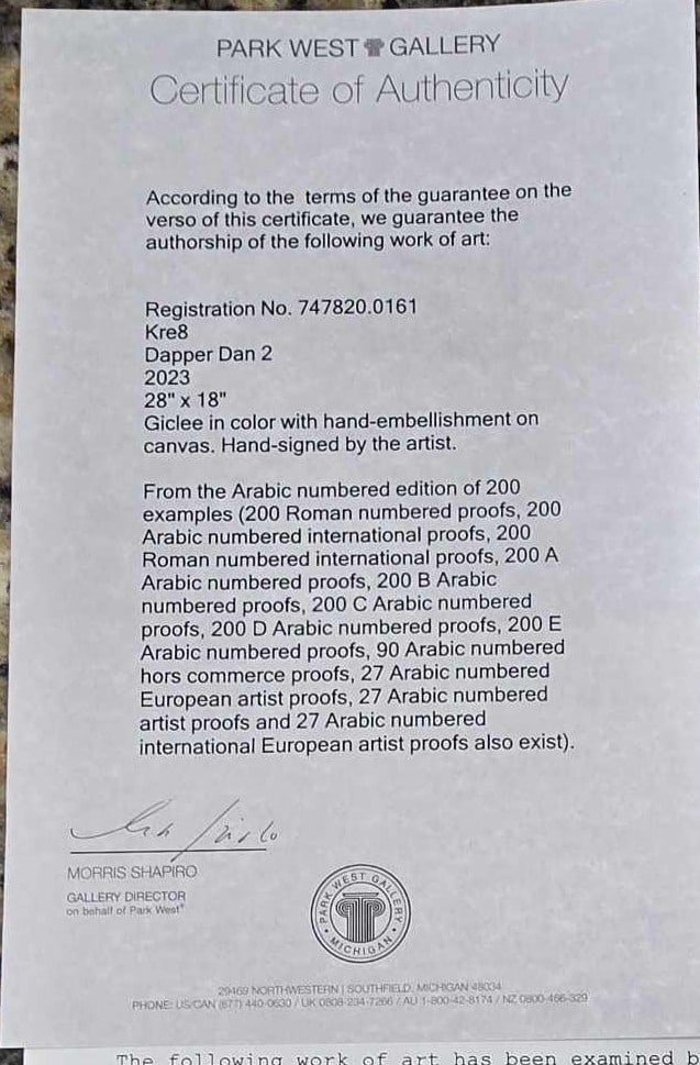 Kre8 "Dapper Dan 2" - 2