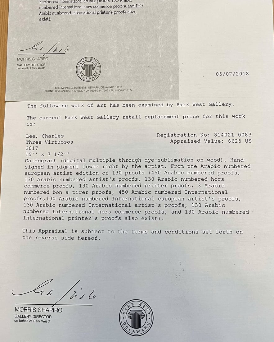 Charles Lee "Three Virtuosos" - 3