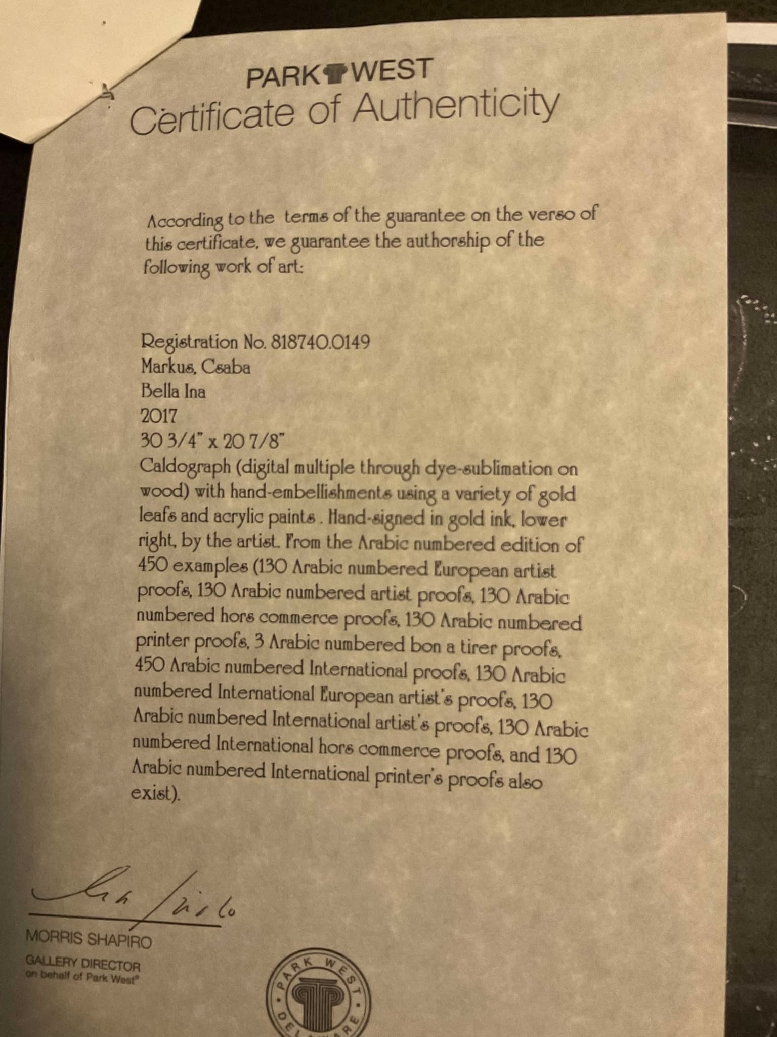 Csaba Markus "Bella Ina" - 2