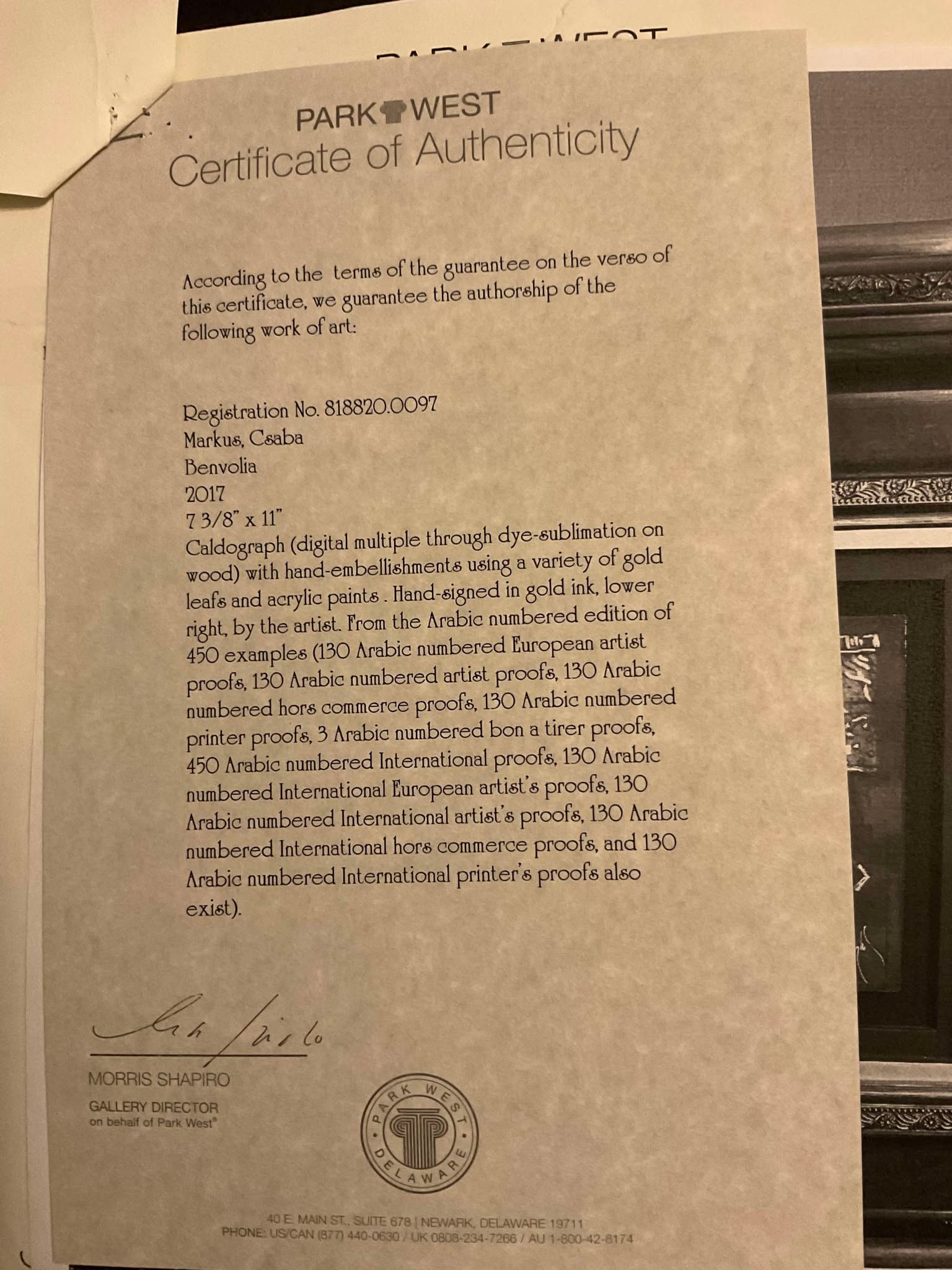 Csaba Markus "Benvolia" - 2