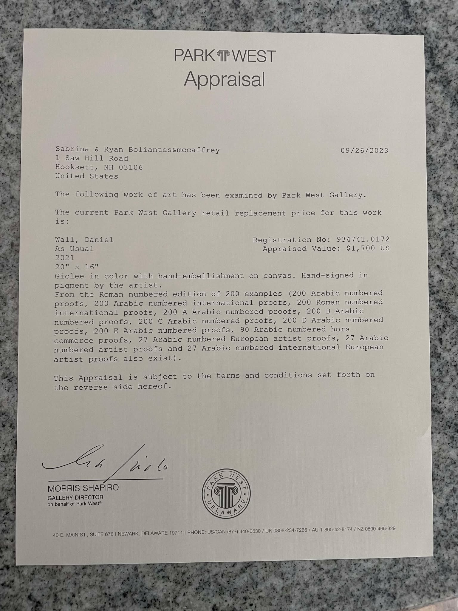 Daniel Wall As Usual - 3