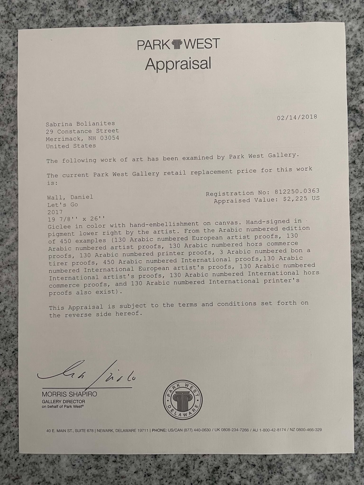 Daniel Wall Let's Go - 3