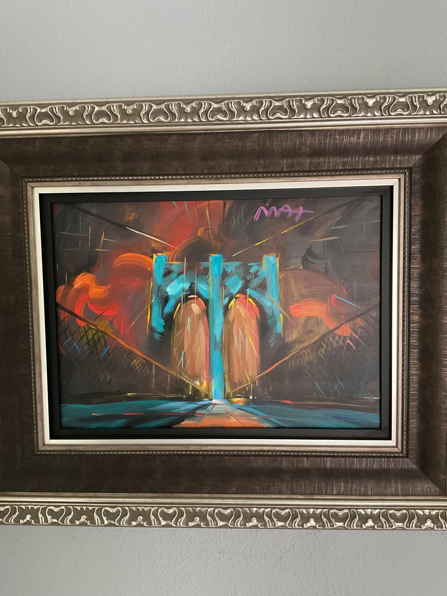 Peter Max Brooklyn Bridge 1 ver num 361 - 2