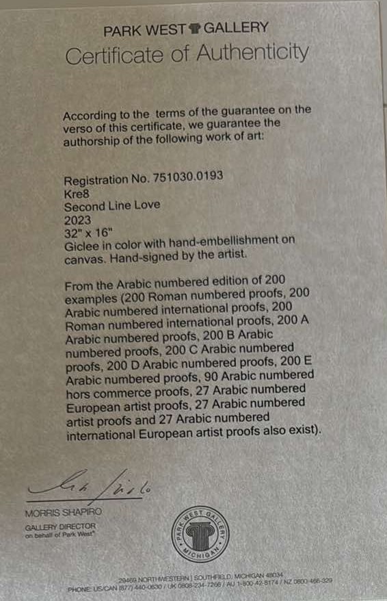 Kre8 "Second Line Love" - 2