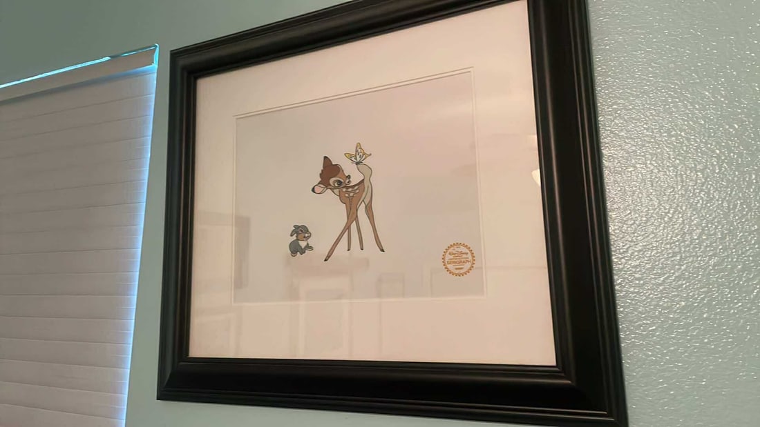 Disney Bambi and Thumper: Disney's Bambi and Thumper Sericel