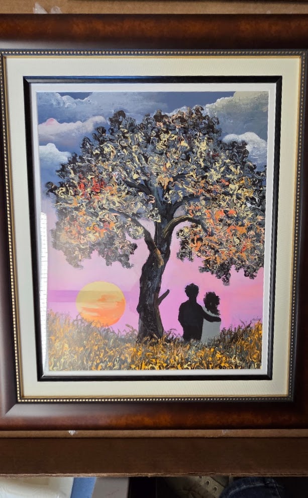David Najar "Couple Sunset" - 2