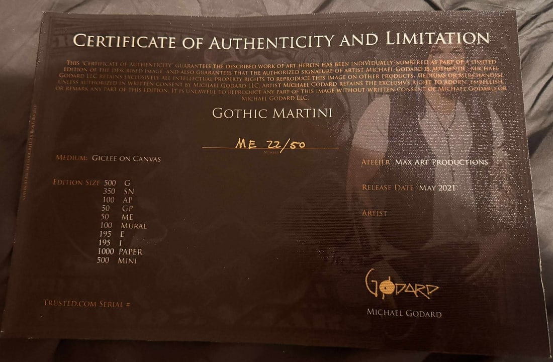 Michael Godard Gothic Martini - 3