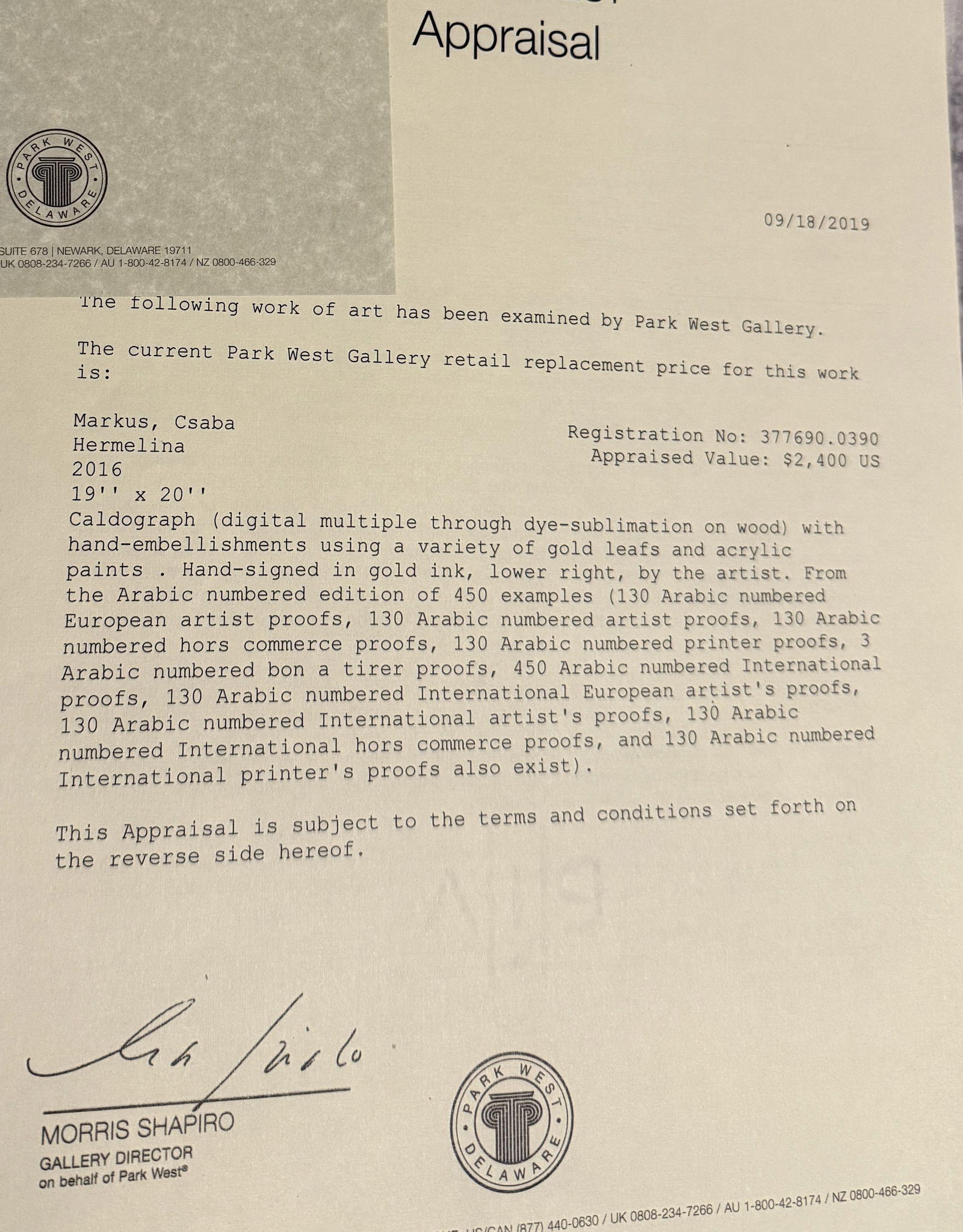 Csaba Markus Hermelina - 3