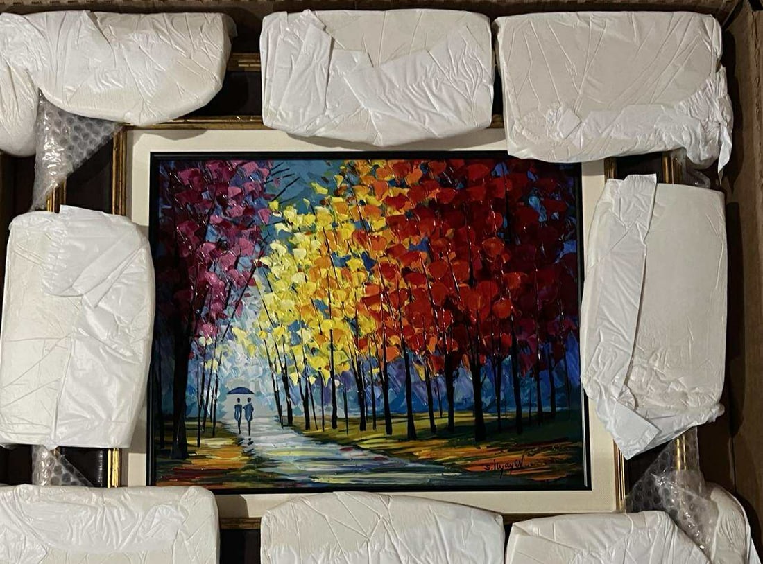 Slava Ilyayev Distant Memories: Slava Ilyayev "Distant Memories" 2018 15" x 18 1/2" image size Serigraph in color on paper. Hand-signed in pigment by the artist. Gallery framed, COA, Appraisal. TMP