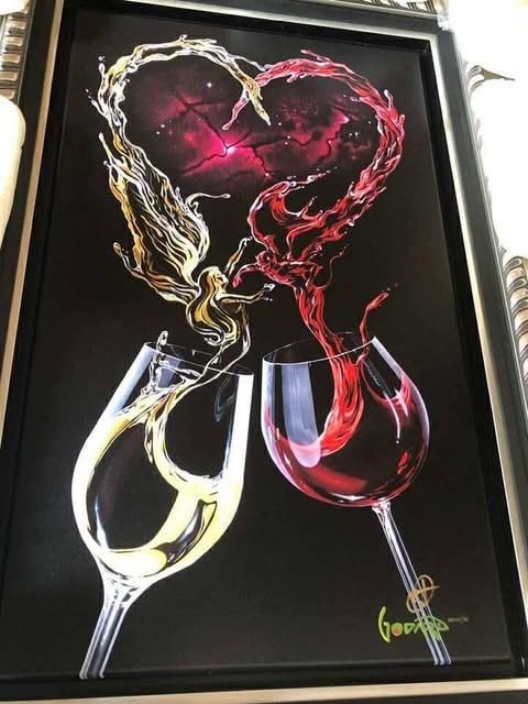 Michael Godard The Conflict: Michael Godard "The Conflict" 2020 29" x 17 1/2" image size Giclee in color with hand-embellishment on canvas. Hand-signed in ink lower right by the artist. Gallery framed, COA, Appraisal KS