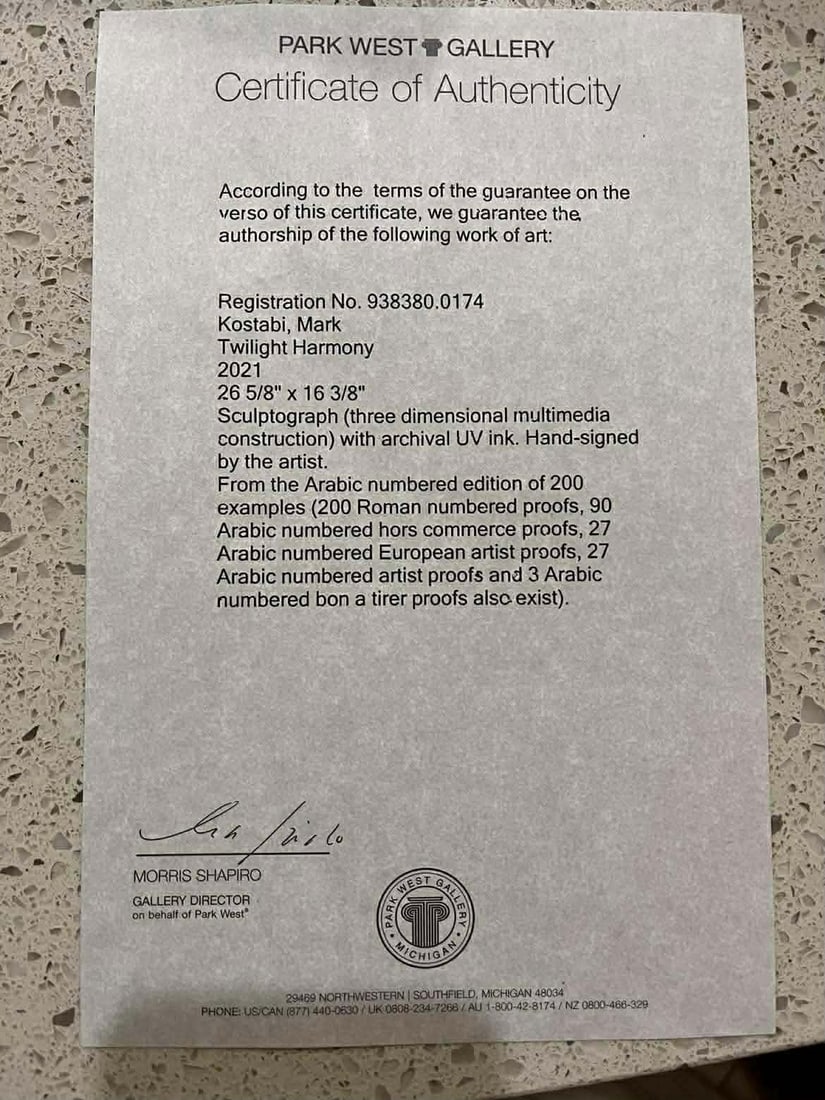 Mark Kostabi Twilight Harmony - 3