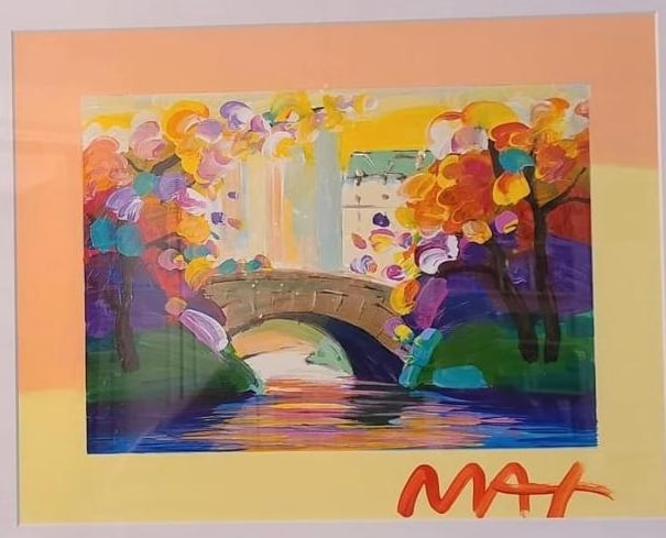 Peter MaxCentral Park - Spring - 2