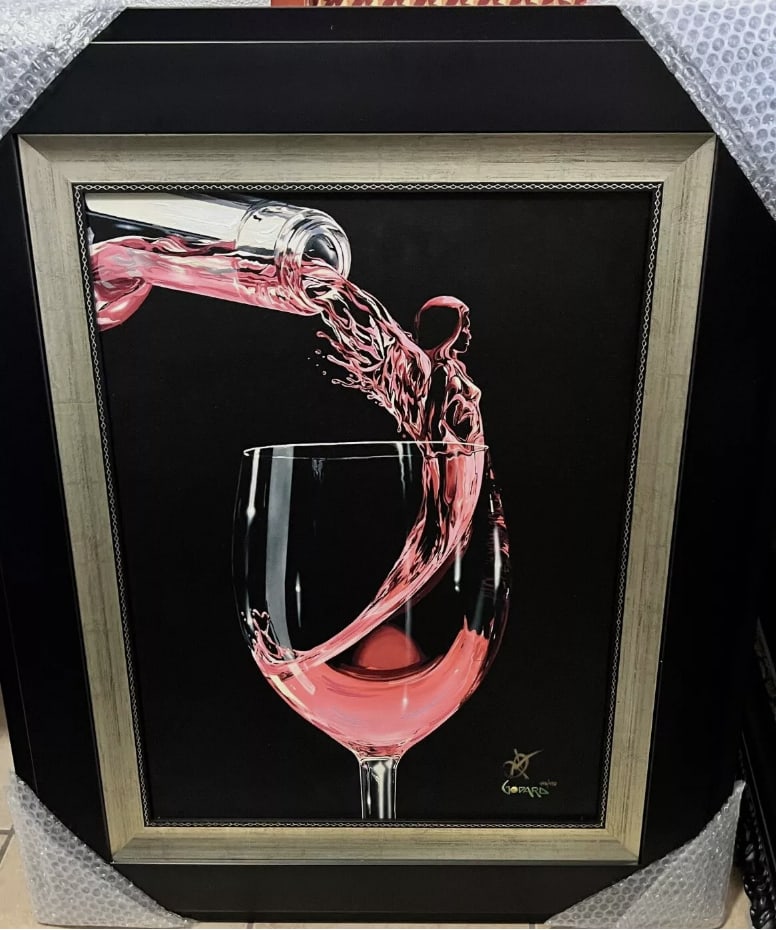 Rose Angel: Michael Godard, Rose Angel" 2016 25" x 18 3/4" (Image size) Giclee in color with hand-embellishment on canvas. Hand-signed in ink lower right by the artist