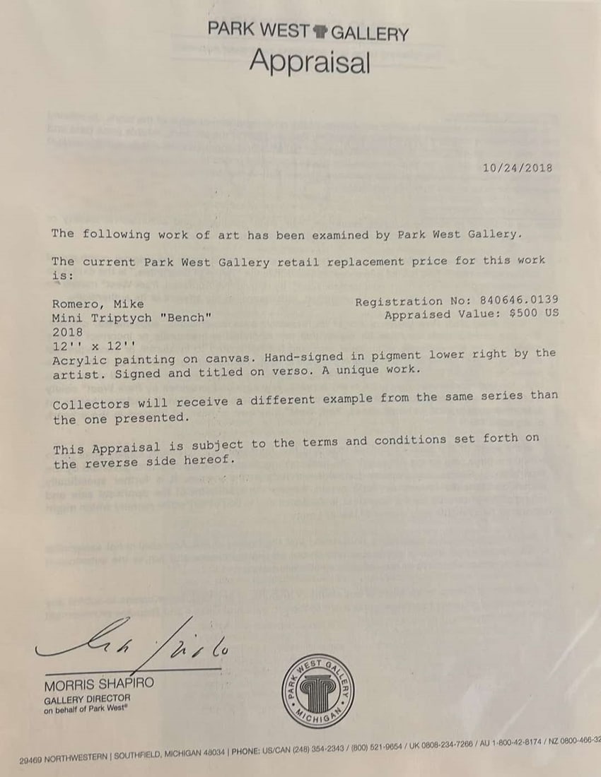 Mini Triptych Bench - 4