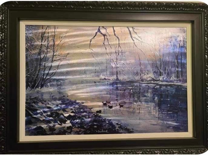 Daniel Wall Winter River (1 of 2)