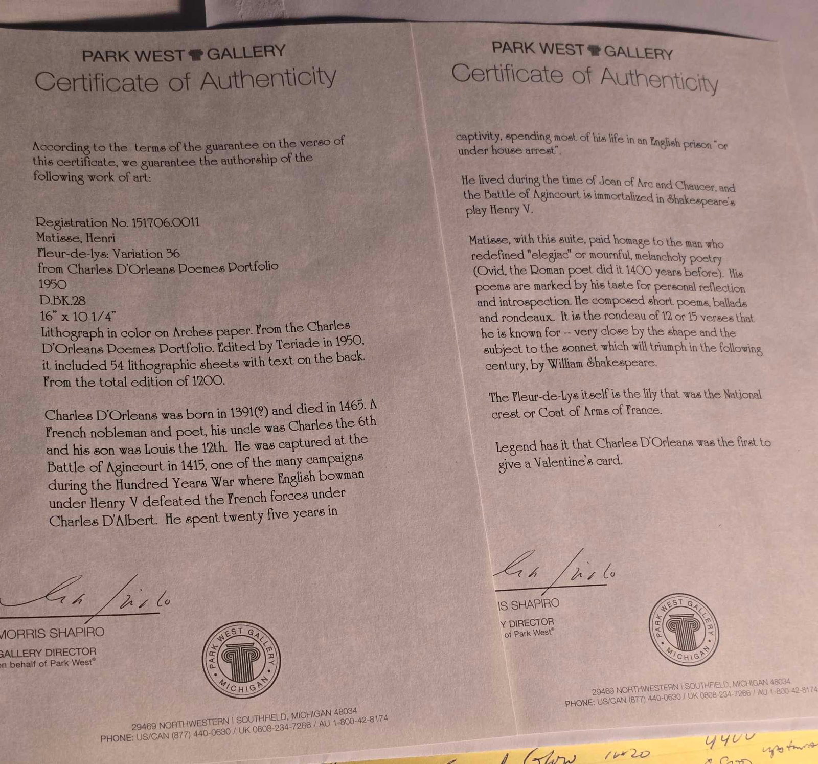 Fluer-de-lys: Variation 36 - 2