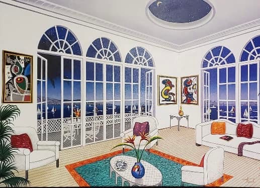 Interior with Miro - 2