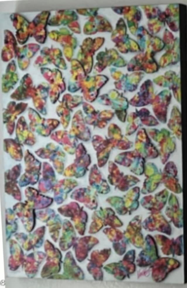 Peta Louthias: Tim Yanke "Peta Louthias" 2019 30" x 22 1/2" image size Augmented reality enabled three dimensional polyvinyl resin construction with archival UV ink. Hand-signed in pigment lower right by the