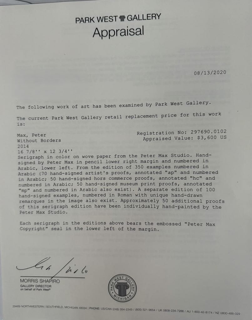 Peter Max Without Borders - 4