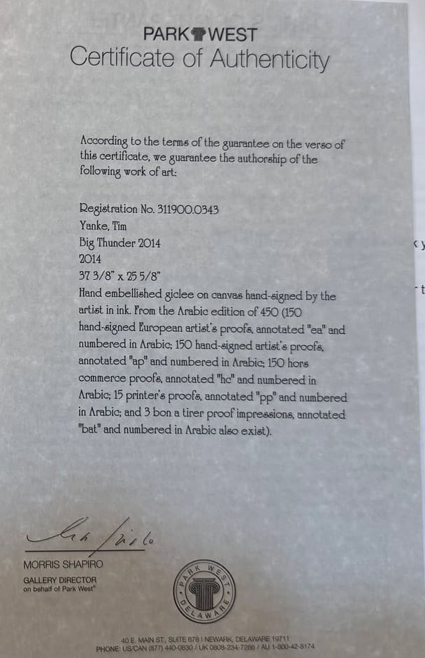 Tim Yanke Big Thunder 2014 - 3