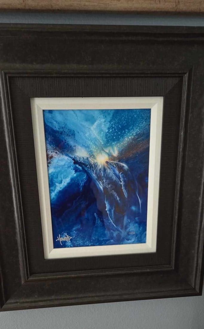 Ashton Howard Humping: Ashton Howard "Humping" 2019 12" x 9" Image size Dye Sublimation on aluminum. Hand-signed in pigment lower left by the artist. Gallery framed, COA, Appraisal.