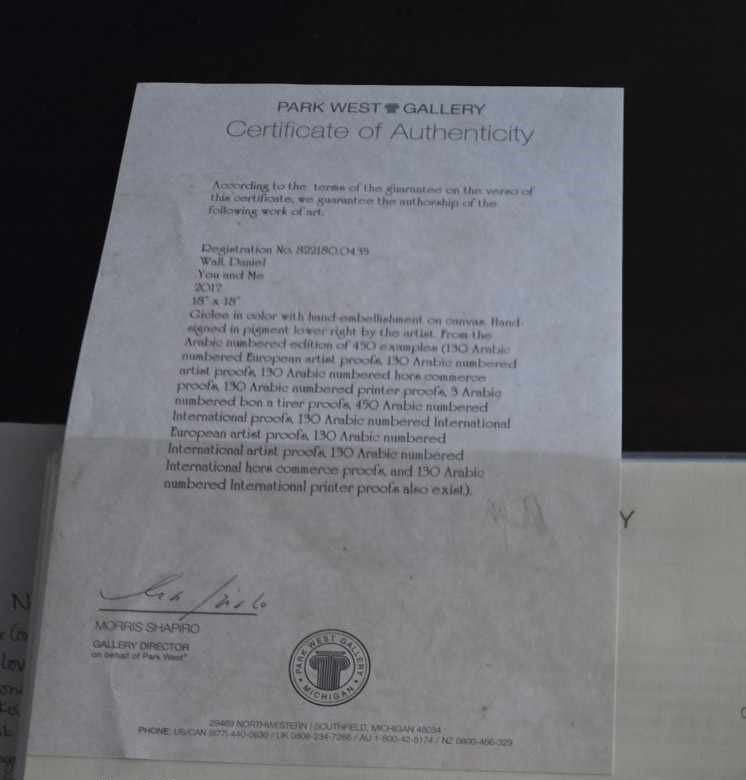 Daniel Wall You and Me - 2