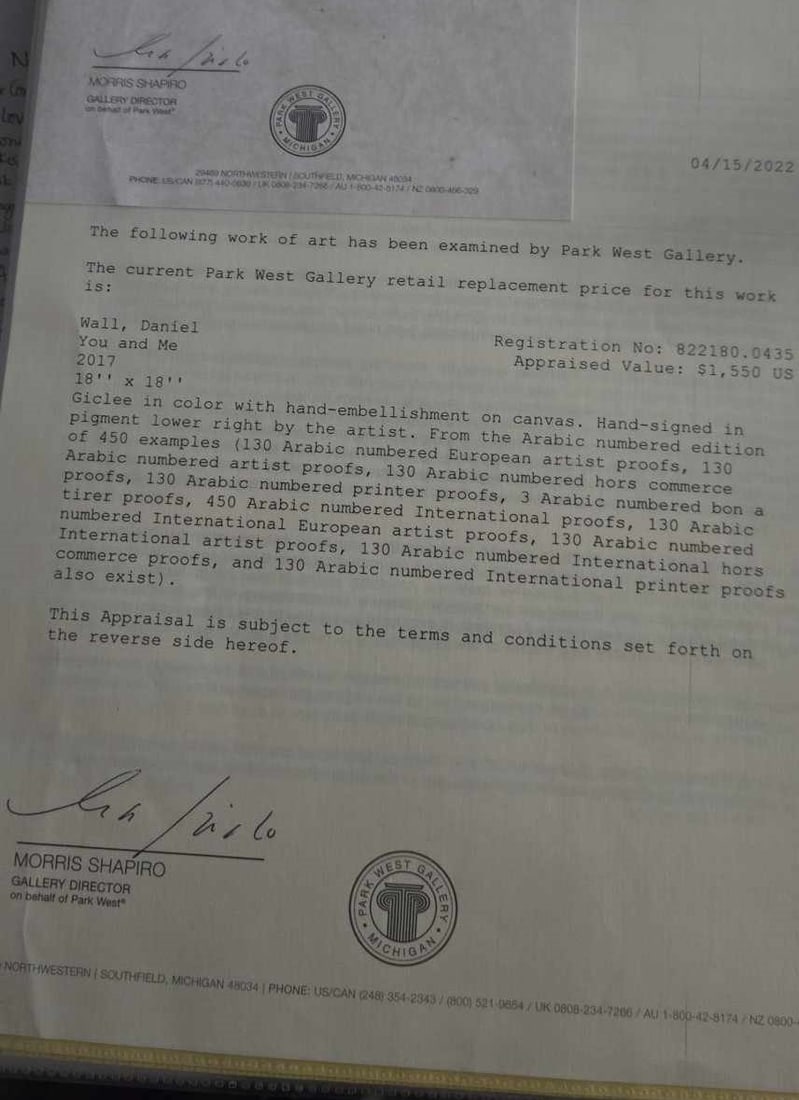 Daniel Wall You and Me - 3