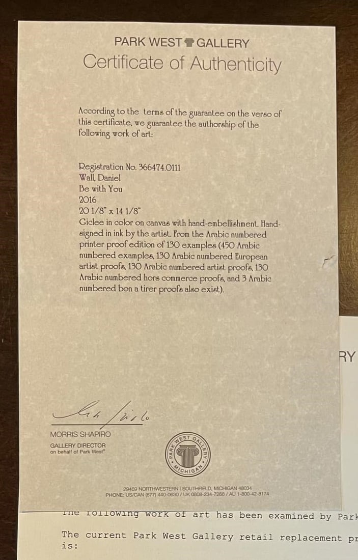 Daniel Wall Be with You - 3