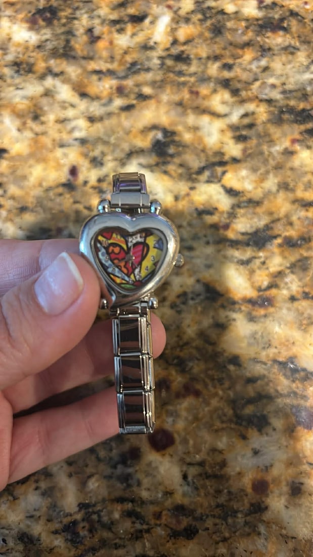 Britto style Lady/kid watch (1 of 1)