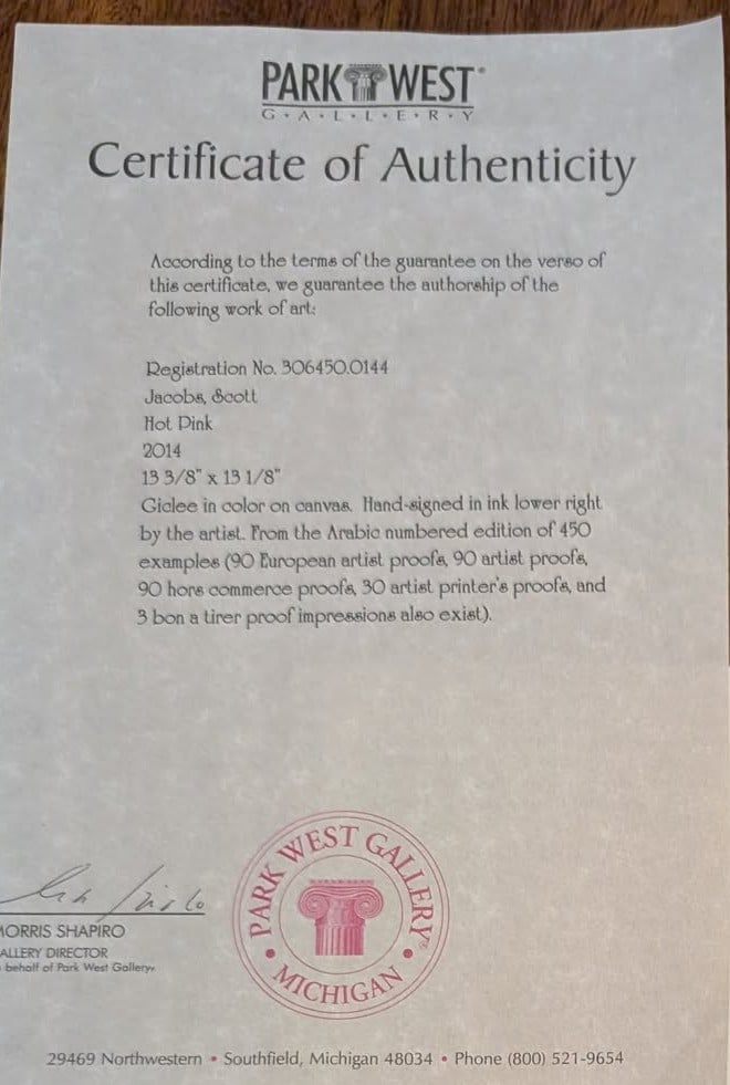 Scott Jacobs Hot Pink - 2