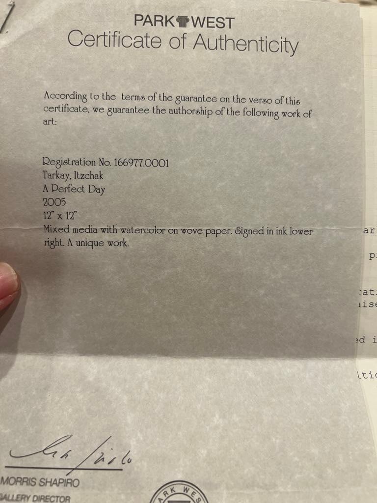 Itzachak Tarkey A Perfect Day - 4