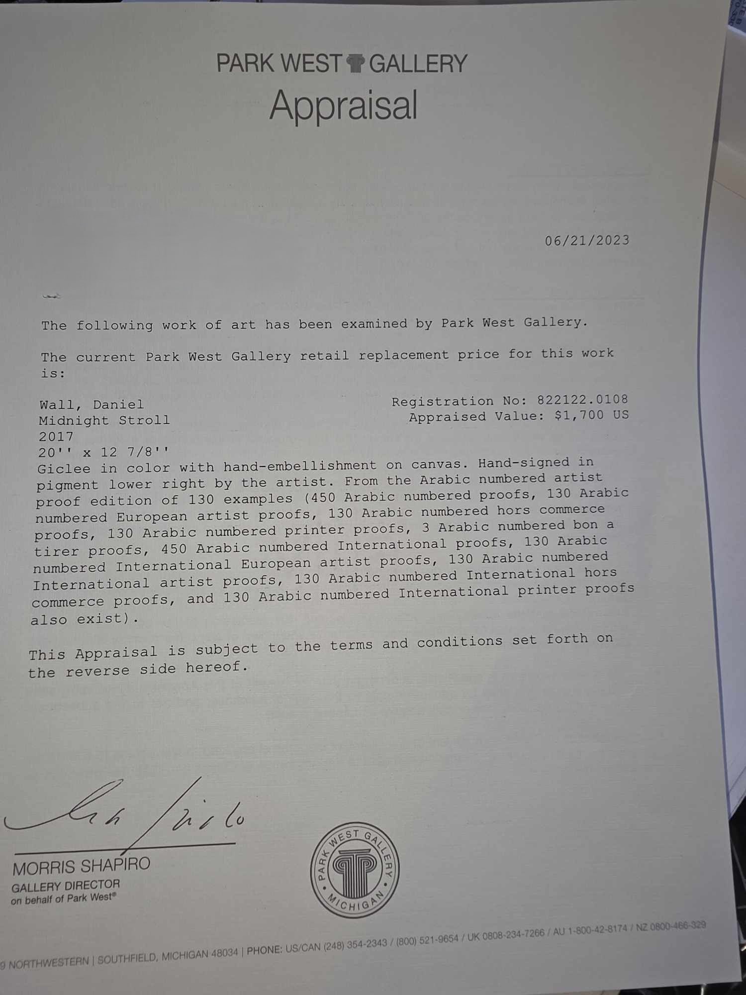 Daniel Wall Midnight Stroll - 5