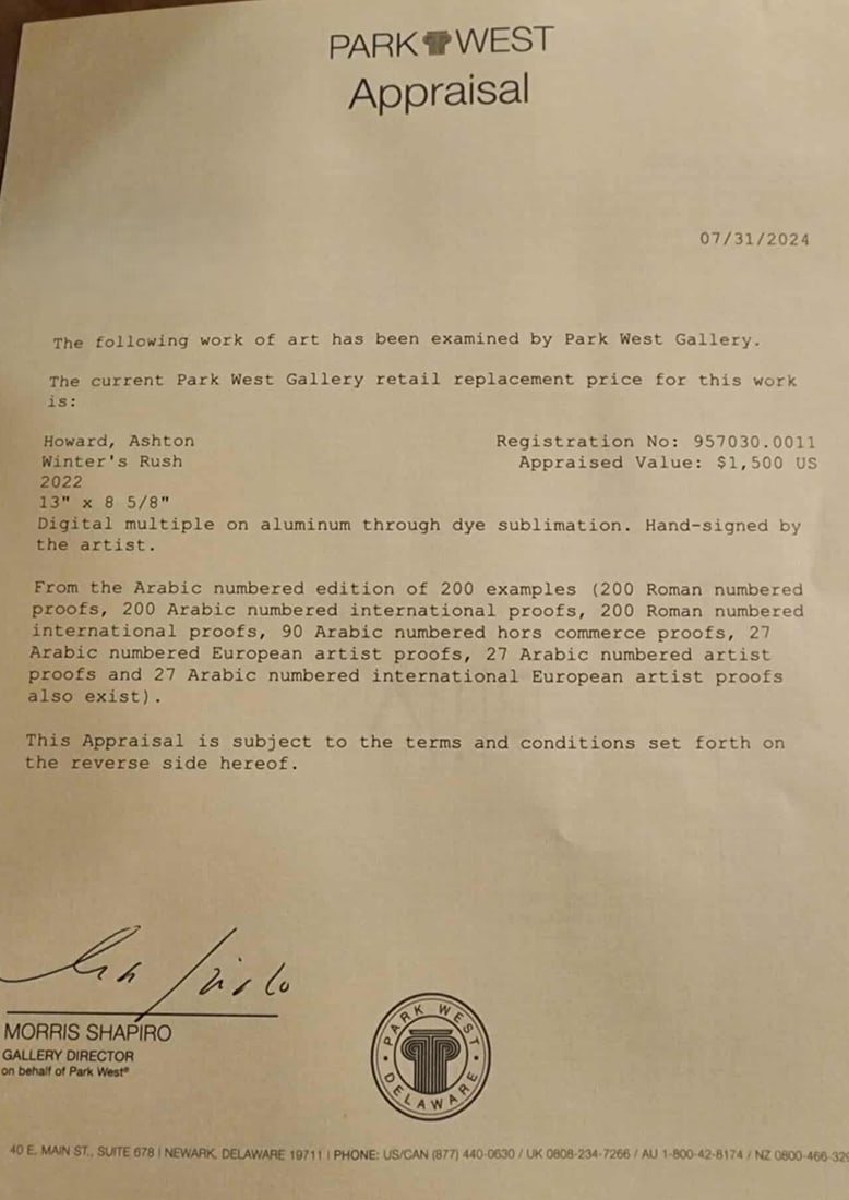 Ashton Howard Winter's Rush - 3