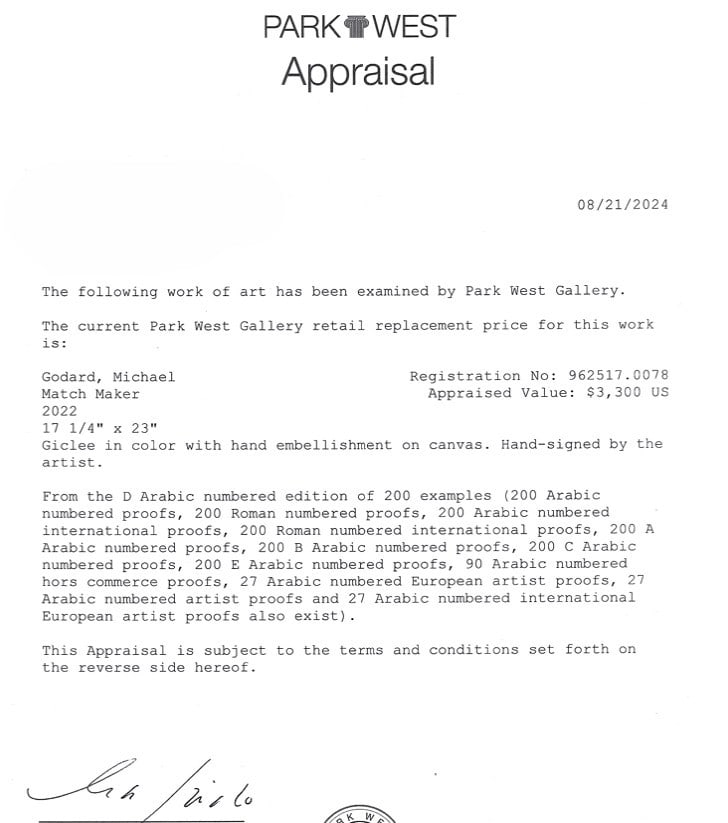 Michael Godard Match Maker Unique, study - 7