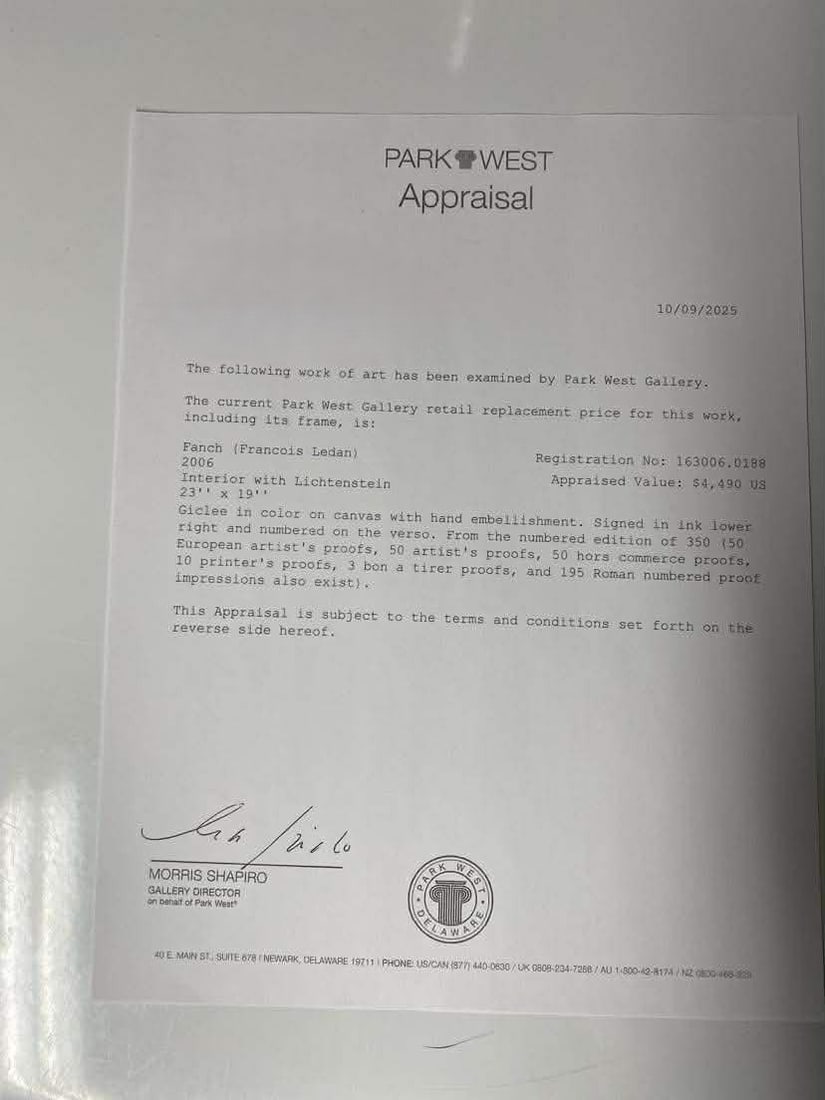 Fanch Interior with Lichtenstein - 3