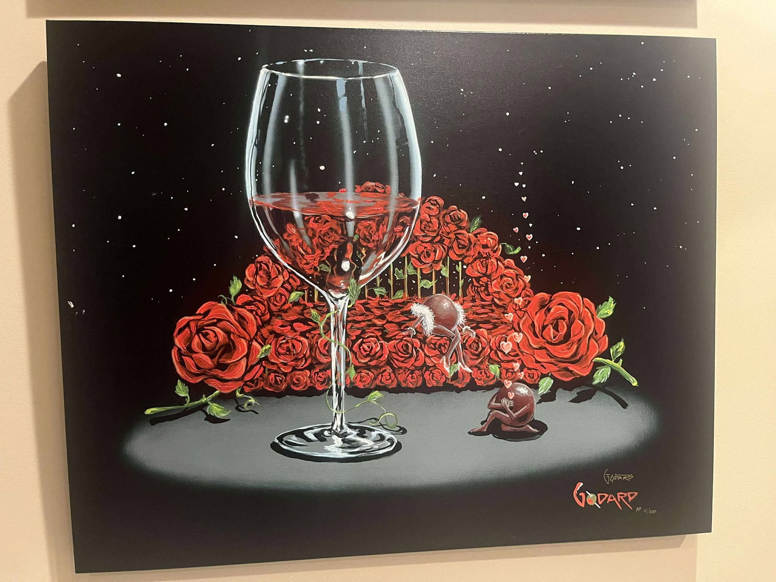 Michael Godard Bed of Roses (1 of 2)