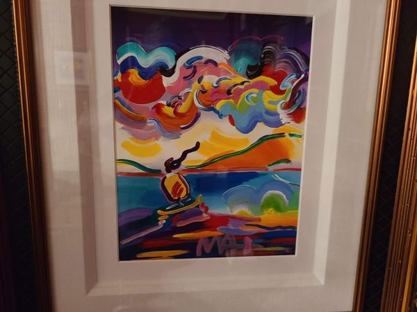 Peter Max Sailboat in Spectrum (1 of 3)