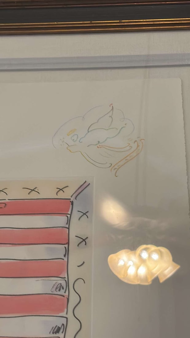Flag with Heart - 3