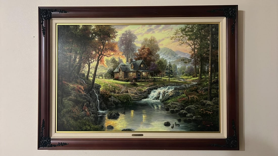 Thomas Kinkade Mountain Retreat (1 of 3)