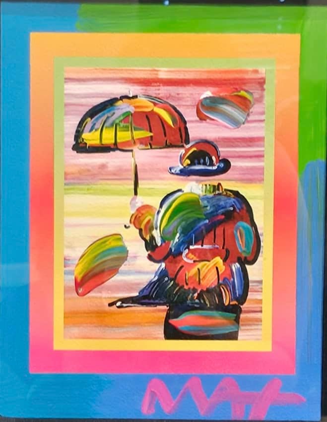 Peter Max Umbrella Man on Blends Iconic suite - 2