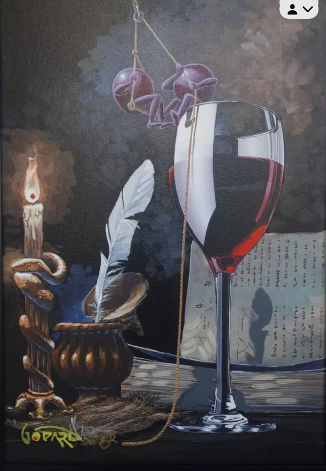 Michael Godard Grape Alchemy - 2