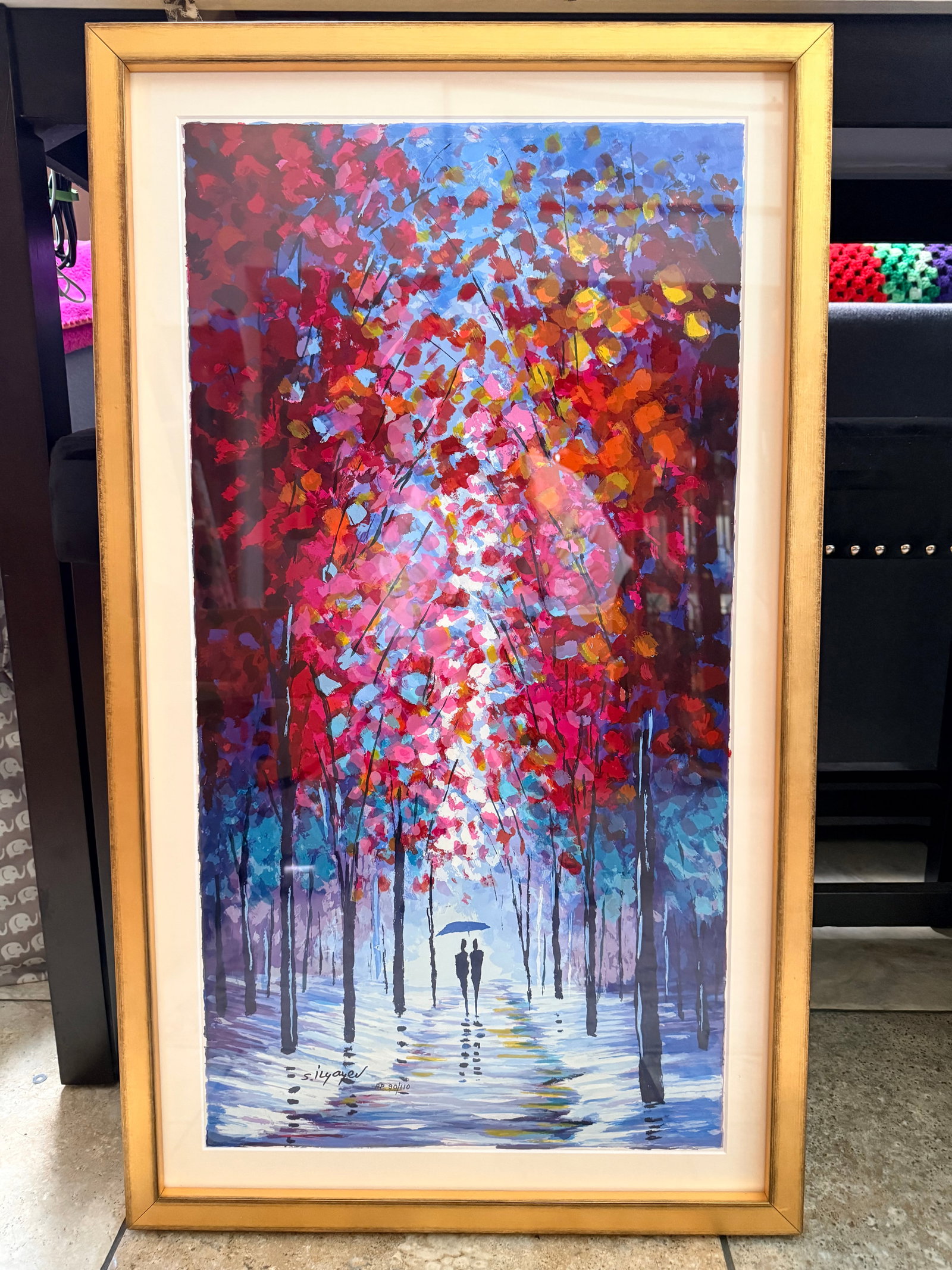 Slava Illyayev Colorful Romance ?: Slava Ilyayev untitled suspected to be Colorful romance limited edition hand signed, no paperwork jk