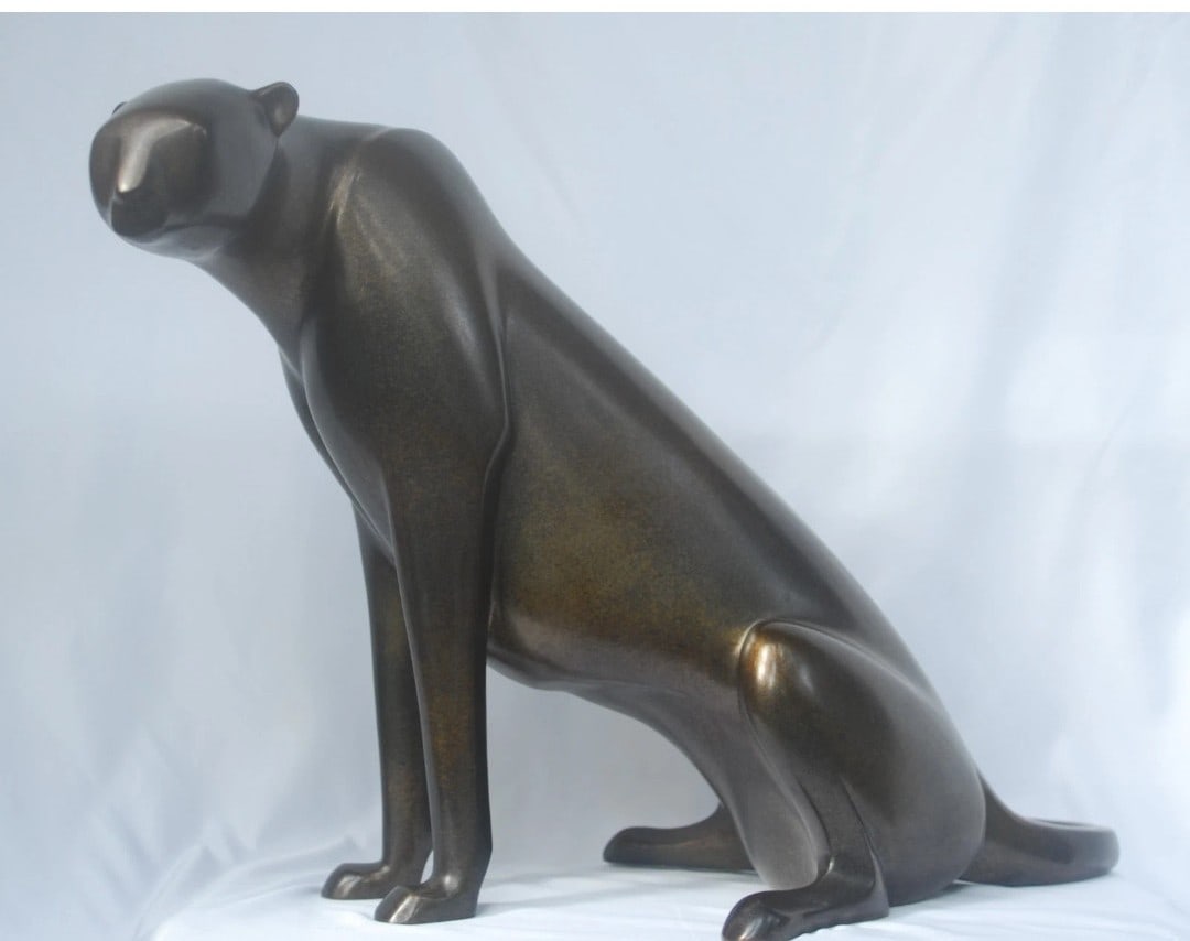 Cheetah statue - 5