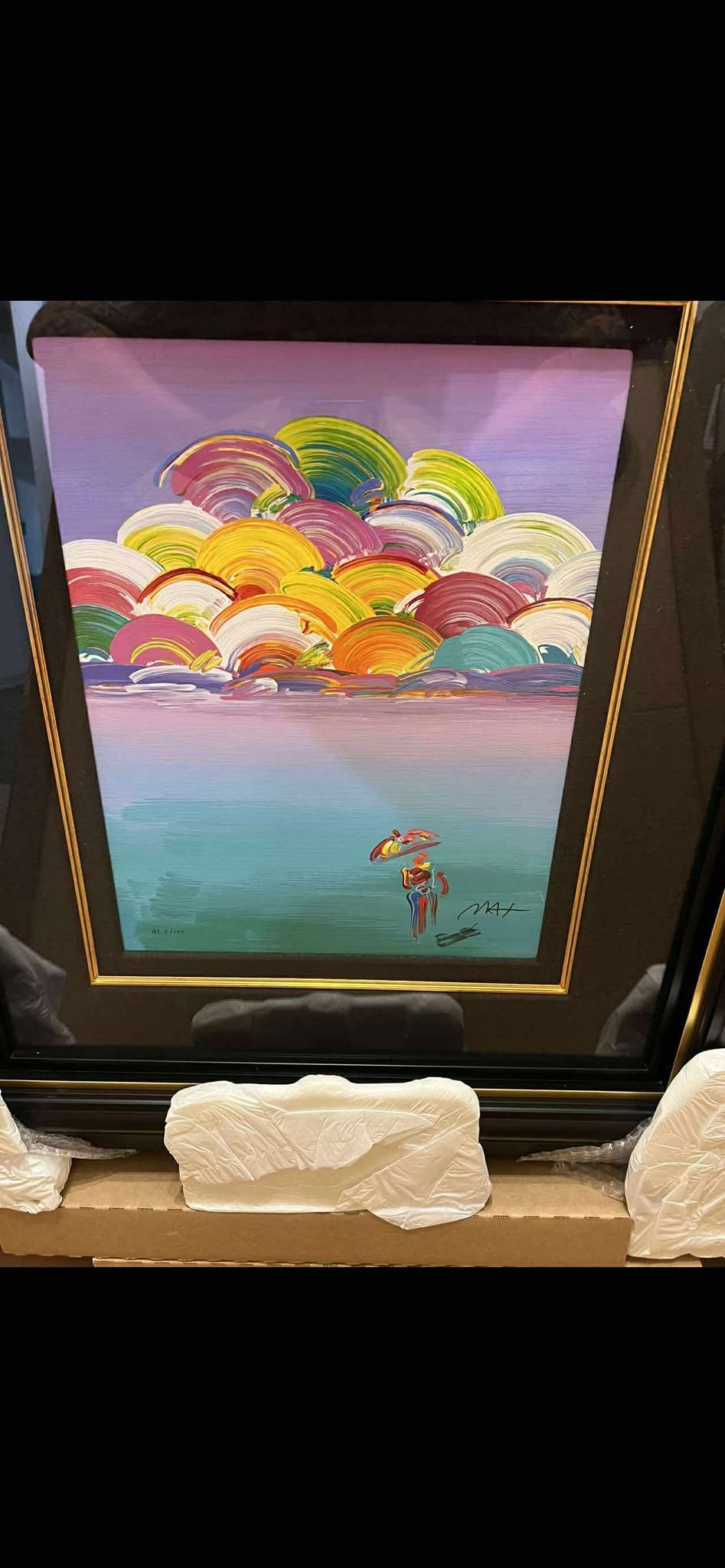 Peter Max Image of an Era: Sage: Peter Max "Image of an Era: Sage" 2018 17" x 13" image size Serigraph in color on wove paper from the Peter Max Studio. Hand-signed by Peter Max in ink and numbered in Arabic, lower left. Gallery fram
