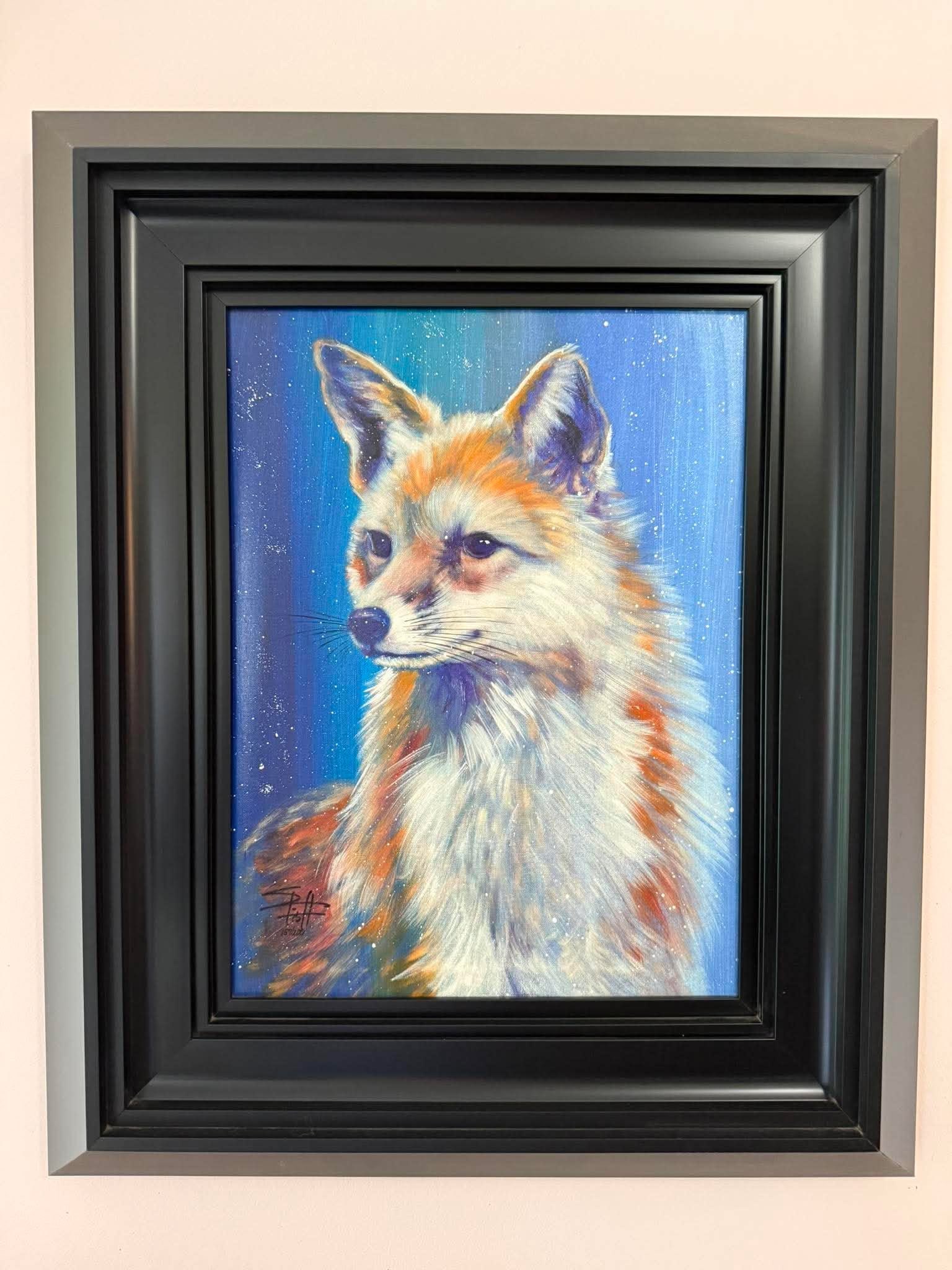 Fishwick Eyes on the Prize: Fishwick "Eyes on the Prize" 2022 20" x 15" image size Giclee in color with hand-embellishment on canvas. Hand-signed by the artist. Gallery framed, COA, Appraisal. AW