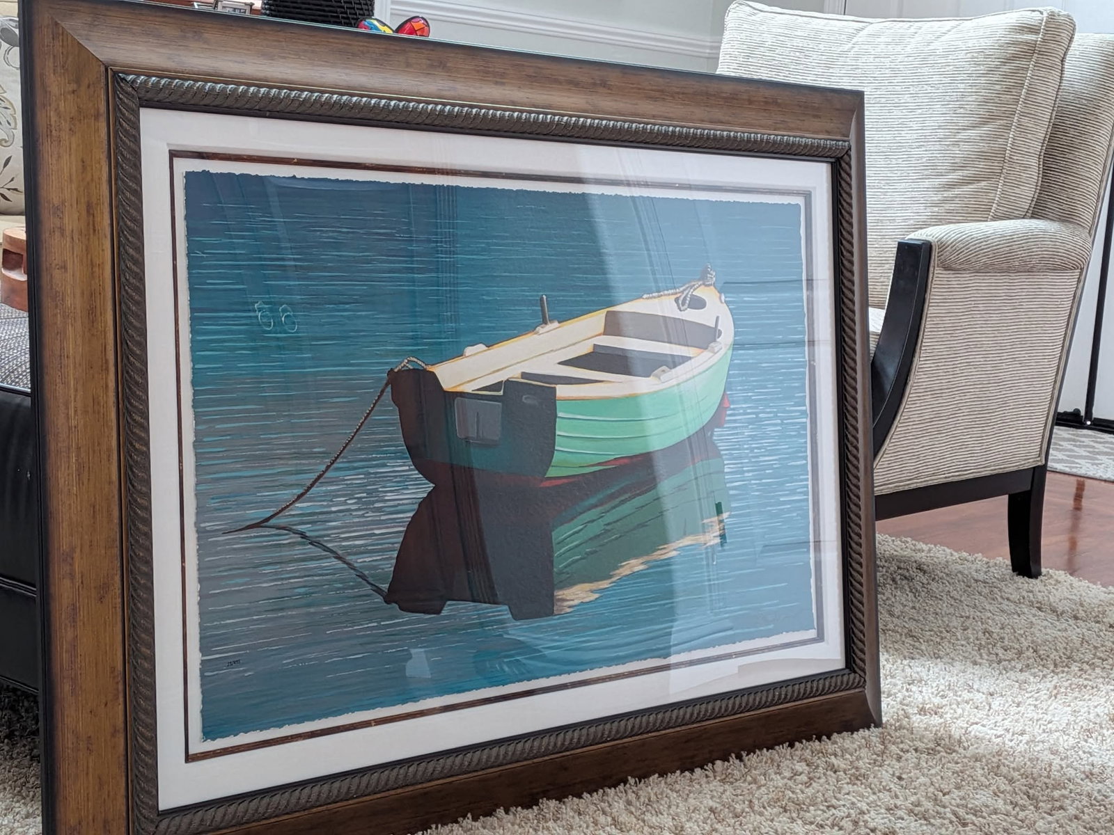 Igor Medvedev Viridescent: Igor Medvedev "Viridescent" 2007 20 1/8" x 34 5/8" image size Serigraph in color on wove paper. Signed in ink, numbered Gallery framed COA, Appraisal RS
